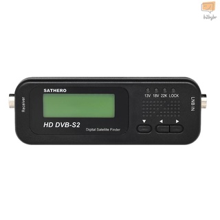 sat sh-100hd buscador de señal lcd dvb-s/s2 hd digital/localizador de señal de tv lcd (5)