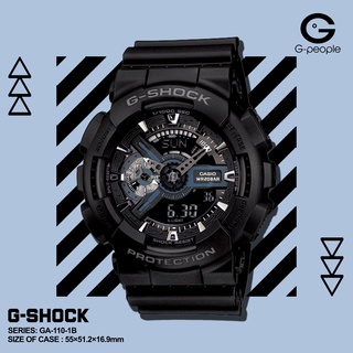 casio g-shock ga-110-1bdr/ga-110-1b/ga-110 reloj 100% original