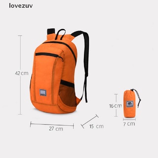 lovezuv 20L Lightweight Portable Foldable Backpack Waterproof Backpack Folding Bag New CL