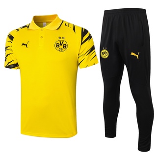 2021 2022 Graeme Dott Men Yellow POLO Shirt Sweatpants Football Training Set