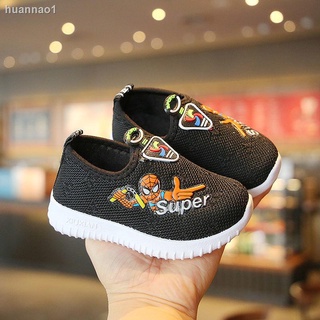 2021 nuevos zapatos deportivos Primavera y otoño para niños y niñas Net zapatos De malla transpirables para bebé zapatos casuales un solo Sho
