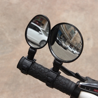 Espejos retrovisores de manillar de bicicleta de rotación de 360 grados/espejos retrovisores ajustables de bicicleta/bicicleta de montaña ciclismo espejo retrovisor/accesorios de ciclismo (4)