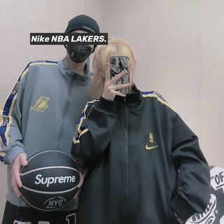Chamarra Nike cuello alto unisex Nba Lakers baloncesto