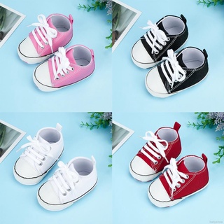 Babyshow zapatos De tela Para niños con suela suave y delgada Para primeros pasos 0-18 Meses