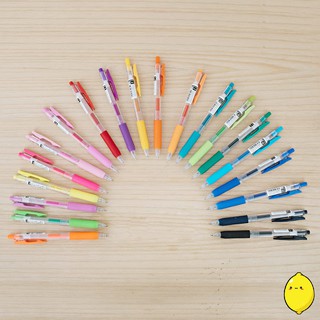 Zebra Sarasa Push Clip bolígrafo de tinta de Gel (variedad de Color 1)/bolígrafo de Gel colorido