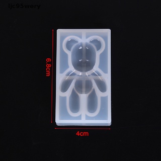 ljc95wery moda silicona oso forma animales uv moldes para resina joyería diy moldes de resina venta caliente (2)