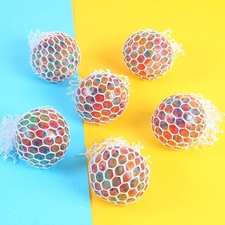Envío rápido Squeeze bolas de uva antiestrés bola Squishy 6cm humor autismo niños adultos juego de ventilación juguetes (3)