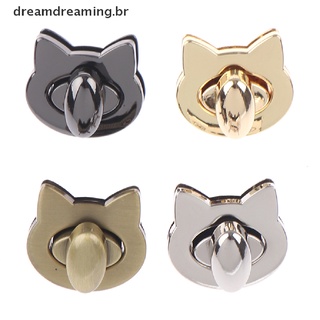 [dreamdreaming.br] Bolso de Metal con cierre de giro para mujer, bolso de hombro, bricolaje, Hardware.