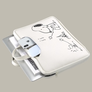 Snoopy - bolsa para ordenador portátil, 14, en Notebook MacBook maletín, bolso de PC, Tablet, funda protectora (4)