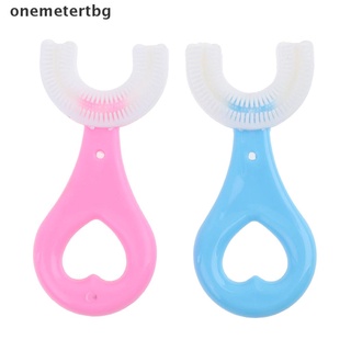 【unew】 Baby Toothbrush Children Teeth Oral Care Cleaning Brush Silicone Baby Toothbrush .
