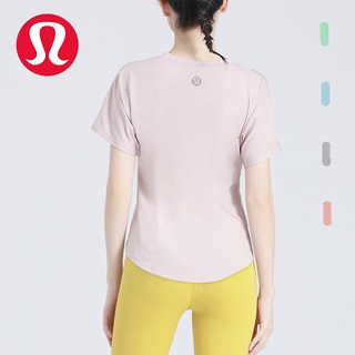 Lululemon Camiseta Transpirable De Secado Rápido Deportes Running Fitness Yoga