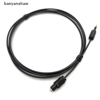 banyanshaw 1.96ft toslink macho a mini enchufe 3,5 mm macho digital óptico spdif cable de audio cl (8)