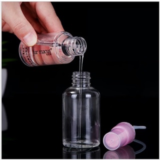 finegoodwell2 10pcs 10 ml botella de pulverización de vidrio vacío aromaterapia bomba de plástico pulverizador para viaje gloria (4)