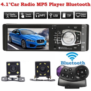 4012b 4.1 bluetooth pantalla táctil 1 din radio de coche estéreo fm reproductor mp5