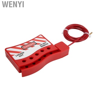 wenyi - cierre de cable ajustable, portátil, resistente al desgaste, resistente al desgaste