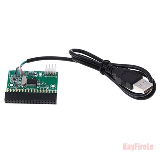 Kayfirele MB "conector de unidad de disquete de 34 pines 34P a cable USB adaptador de placa PCB