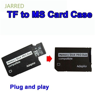 JARRED PSP TF A MS SD Tarjeta Adaptador De Caso PRO DUO Almacenamiento 1000/2000 Memory Stick/Multicolor