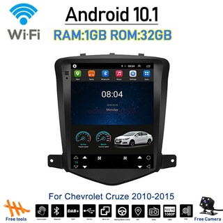 10.4''' Android 10.1 reproductor multimedia Gps Navi Bt Radio estéreo Wifi espejo Link Para Chevrolet Cruze 2010-2015