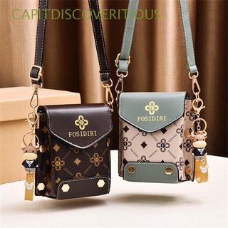 CAPITDISCOVERITIOUS Waterproof Sling Bag Casual Phone Pouch Women Shoulder Bags Wallets Fashion Long Clutches Ladies Cross Body Bags