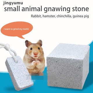 【jingy】 Natural Mineral Teeth Molar Stone Small Pet Dental Care Chew Toys Pets Supplies .
