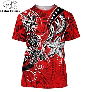 Polinesia Tortuga Tatuaje Y Flores Impreso 3D Hombres Camiseta Verano Harajuku Casual Manga Corta Camisetas Unisex tops TX-21