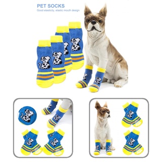 shuyuexi calcetines largos transpirables para cachorros/calcetines largos lindos para perros/mascotas/calcetines amigables con la piel