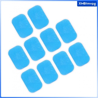 10 pegatinas de gel abdominal de hidrogel abdominal de repuesto para almohadillas (8)