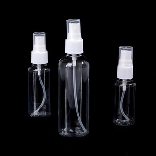 [gangmao] 30 ml/50 ml/100 ml viaje transparente perfume de plástico vacío botella de spray.
