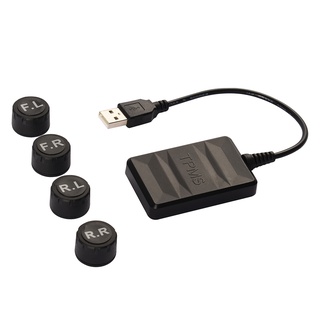 Coche eléctrico TY06N USB Android TPMS Sensor externo coche neumático sistema de monitoreo de presión