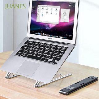 juanes portátil portátil soporte universal para tablet pc soporte de enfriamiento altura portátil ventilado aleación de aluminio ajustable soporte/multicolor