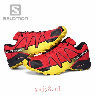 Original Salomon💫 Speed Cross 4 Zapatos de hombre alta calidad zapatos deportivos Zapatos para correr casuales de moda y cómodos. (7)