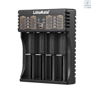 liitokala lii-402 cargador de batería inteligente 1.2v 3.7v 3.2v 3.85v aa/aa para 18490 18350 17670 17500 16340 14500 10440 batteri