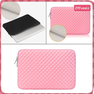 Minimalist Slim ,Laptop Sleeve ,Laptop Cover for Notebook Computer Neoprene Bag Cover Water Repellent Protective Case Pink
