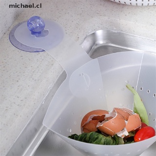 【michael】 Foldable Kitchen Sink Strainer Self-Standing Sink Filter Food Vegetable Stopper CL