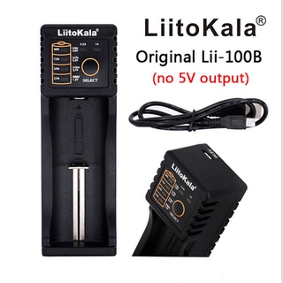 Lii-100 B 18650 Cargador DE Batería DE To 266650 16340 CR123 LiFePO4 1.2 V ni-mh Cd Rechareabl