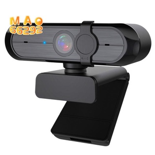 webcam 1080p con cubierta de privacidad micrófono de cancelación de ruido full hd webcam de pantalla ancha de videollamadas grabación de juegos webcam
