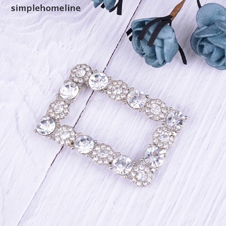 [simplehomeline] 1 pza clips de cristal de diamantes de imitación para zapatos de novia/zapatos de boda/hebilla/accesorios de decoración caliente