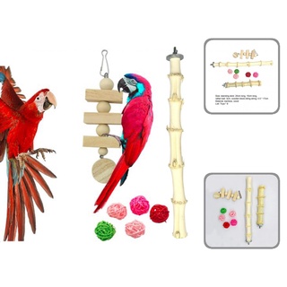 yuandao Molar Toy Bird Chew Toys Parrot Bird Foraging Balls Toy Training Playing for Parakeets Macaw Birds
