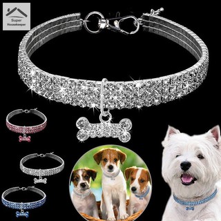 Collar De Cuello Con Hebilla En Forma De Hueso Para Mascotas/Perros/Cachorros/Seguridad (1)
