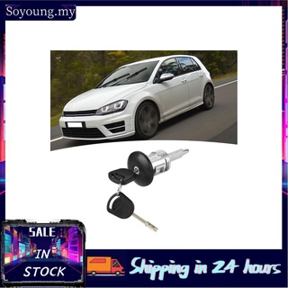 Soyoung - cerradura de puerta lateral derecha para conductor, con 2 llaves 4060638 Compatible con Ford Transit MK6 MK7