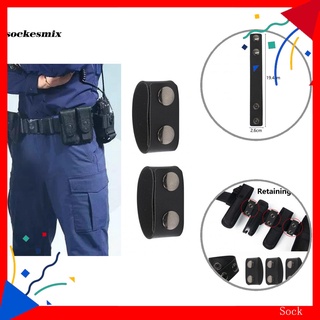 Sx - protectores de cinturón de poliuretano antideslizantes, doble presión, resistentes para el oficial de policía
