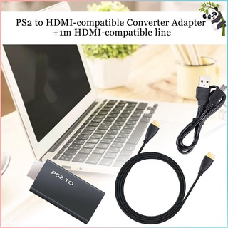 For PS2 To HDMI-Compatible Converter PS2 Color Difference HDMI-Compatible PS2 Game Console To HDMI-Compatible TV