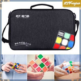 Multifunctional Puzzle Cube Backpack Bag with Shoulder Strap Large Capacity