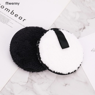 [Ffwerny] Reusable Microfiber Makeup Remover Pads Washable Cotton Pads Make Up Cleansing hot