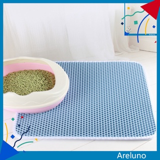 areluno.cl - alfombrilla de arena para gatos de doble capa impermeable para mascotas, suministros de limpieza para interiores