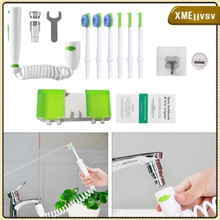 hogar agua dental flosser spa grifo irrigador oral pick hilo limpiador de dientes (1)