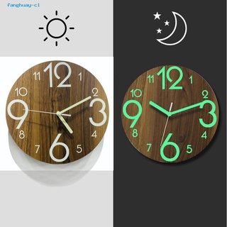 fanghuay Atractivo Reloj Colgante Moda Luminoso Pared Arte Adorno Fácil De Leer Para El Hogar