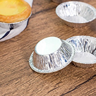 Molde De huevo Para hacer pasteles/pastel De huevo plateado/pudín De aluminio hoja De aluminio (2)