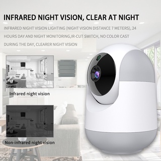 yp21-1 cámara de cabeza móvil de 100 w pixel infrarrojo de visión nocturna cámara de vigilancia remota para alexa apparente (2)