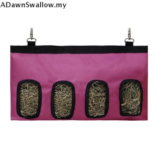 Aadawnswallow: bolsa colgante para piensos, dispensador de alimentación, recipiente para conejo, animales pequeños MY (1)